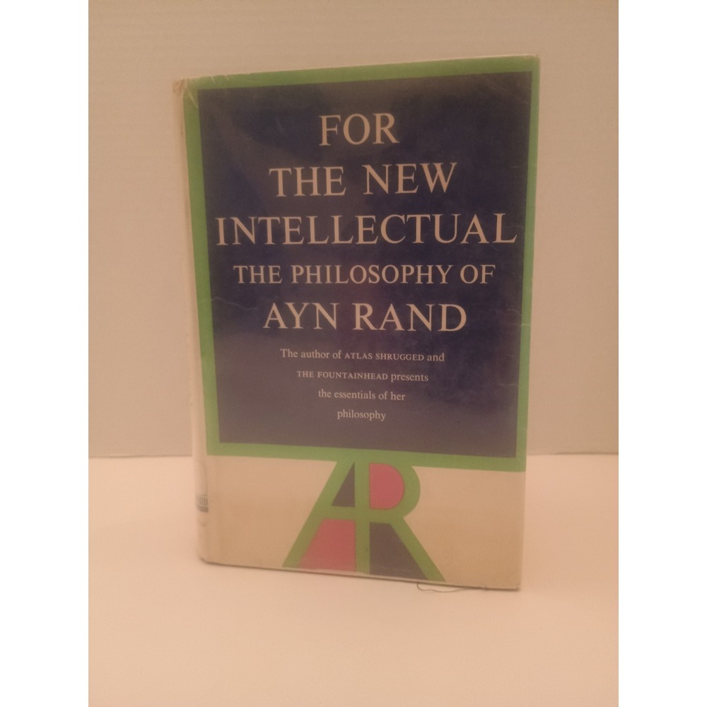 For The New Intellectual The Philosophy Of Ayn Rand 1961 Hardcover/DJ Random Hou